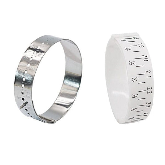 PHYHOO JEWELRY TOOLS-Bracelet Sizer Gauge Adjustable Bangle Measures 15-25cm Tools