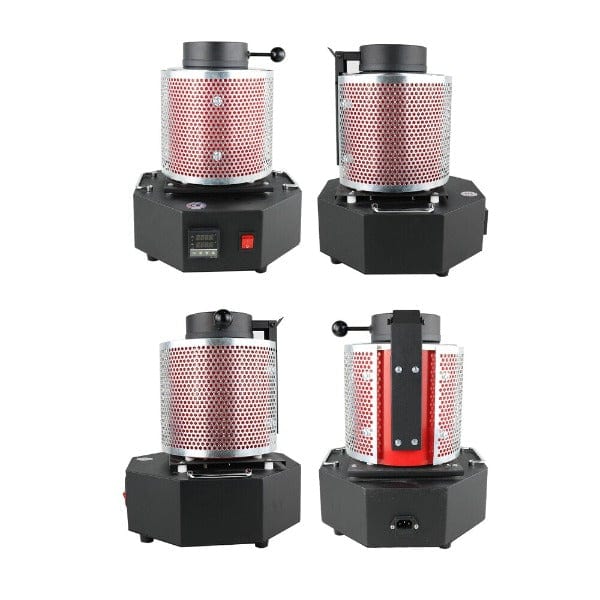 PHYHOO JEWELRY TOOLS-Octagonal Digital Automatic Gold Melting Furnace With Protective Grid
