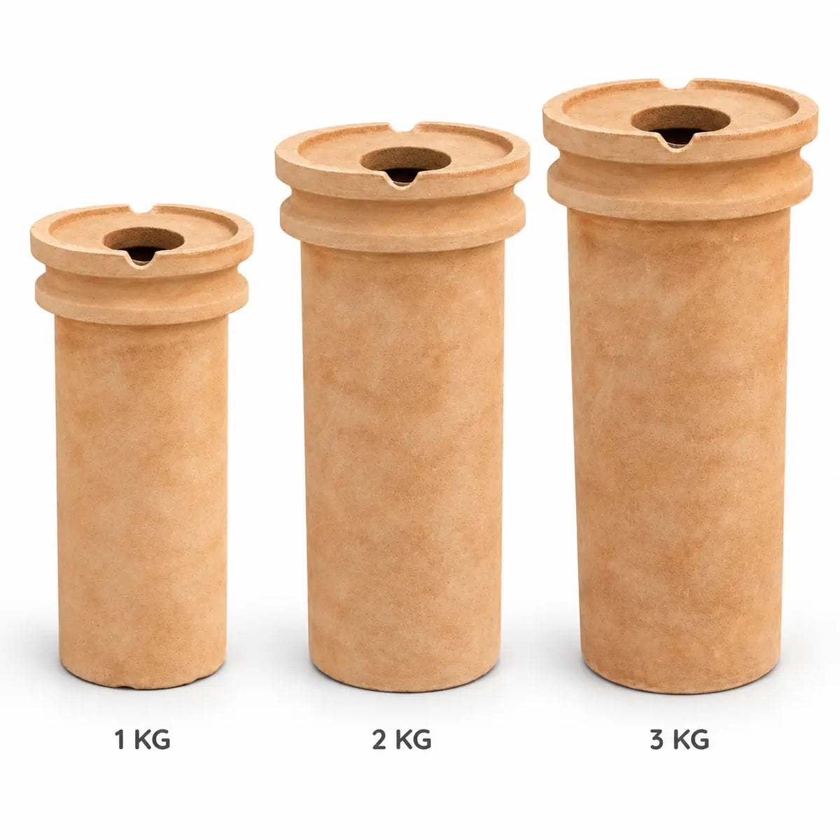 PHYHOO graphite crucible for gold silver melting furnace in three sizes 1 kg 2 kg and 3 kg clay crucible for jewelry casting