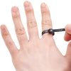 PHYHOO JEWELRY TOOLS-10Pcs US&UK Size Plastic Finger Gauge Tool