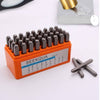 PHYHOO JEWELRY TOOLS-36pcs Steel Number & Letter Stamping kit