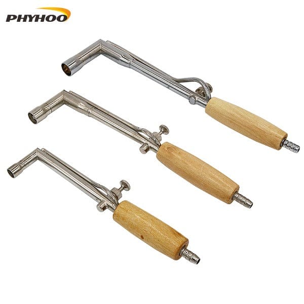 PHYHOO JEWELRY TOOLS-Adjustable Flame Gas Welding Torch Solder with Wood Handle