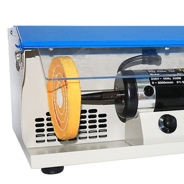 PHYHOO JEWELRY TOOLS-DM-5 Polishing Machine With Dust Collector Mini Motor Bench Grinder