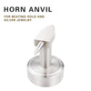 PHYHOO JEWELRY TOOLS-Double Horn Anvil with Round Base