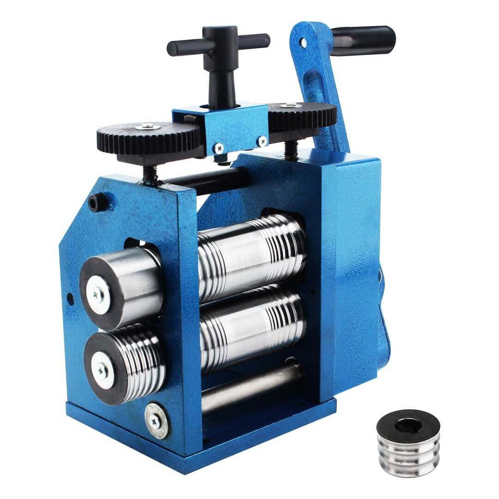 PHYHOO JEWELRY TOOLS-Four-in-one Manual Jewelry Rolling Mill Machine