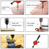 PHYHOO JEWELRY TOOLS-Mini Hand Drill 1/4-Inch with Finely Cast Steel Double Pinions Design