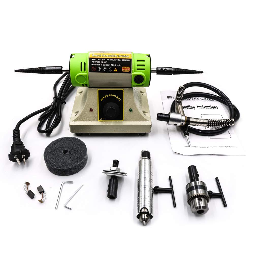 PHYHOO JEWELRY TOOLS-Multi-purpose Electric Bench Versatility Grinder Jewelry Polishing and Grinding Machine