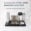PHYHOO JEWELRY TOOLS-Stainless Steel Table Wire Drawing Machine